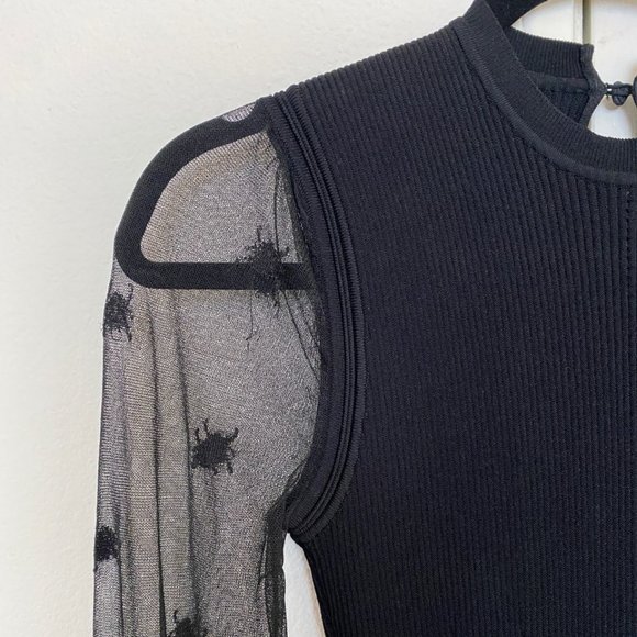 Worn once ALEXANDER MCQUEEN couture black dress - Picture 6 of 14